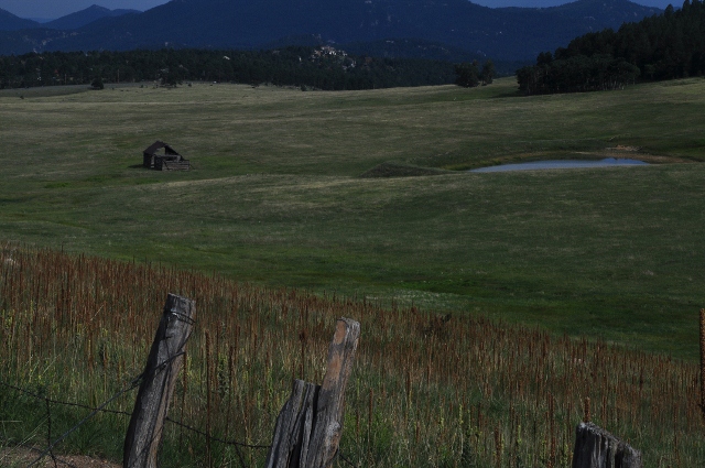 Along the Highway 103 outside El Rancho